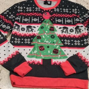 Star Wars Ugly Christmas Sweater Sweatshirt Medium